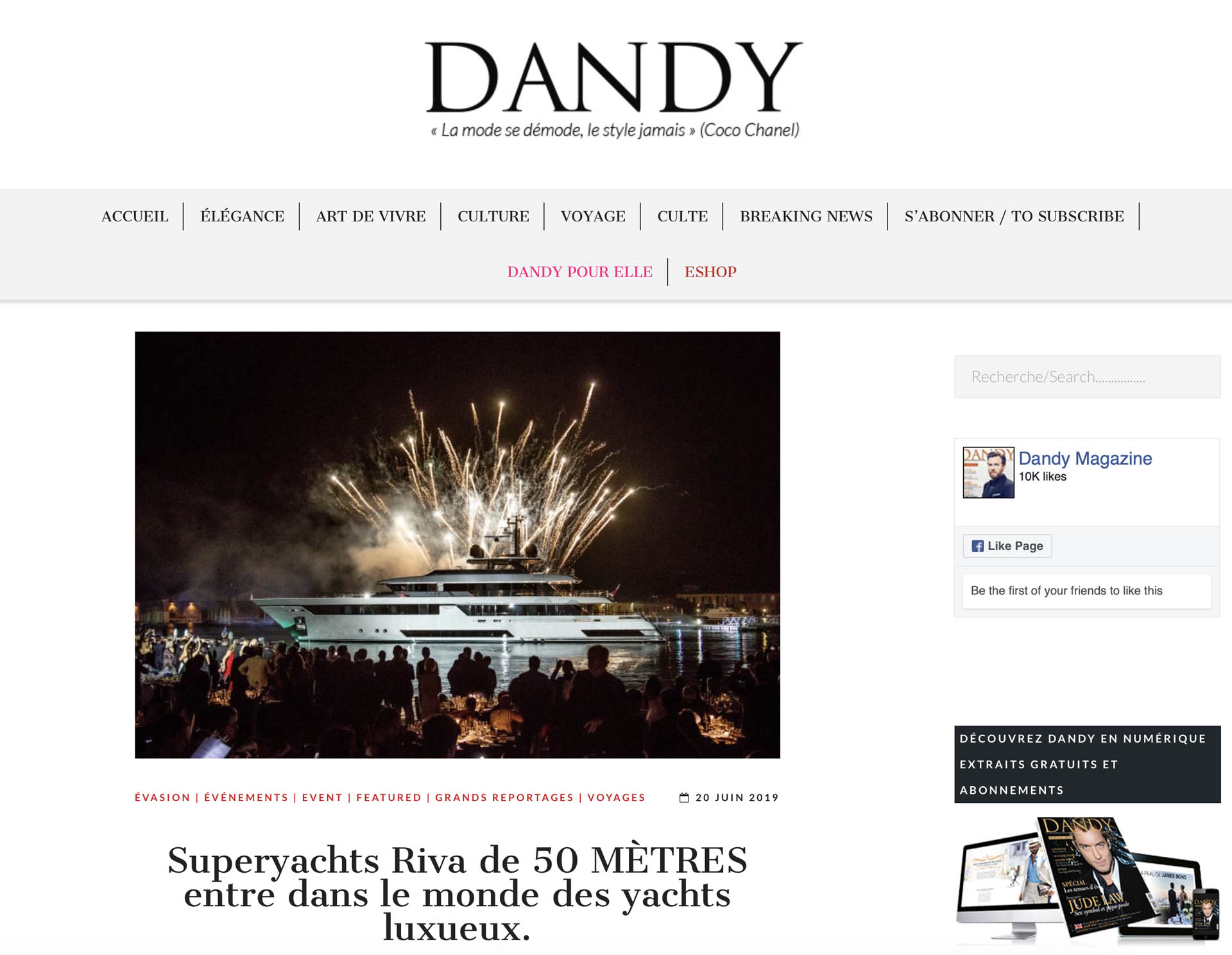 Dandy magazine June 2019